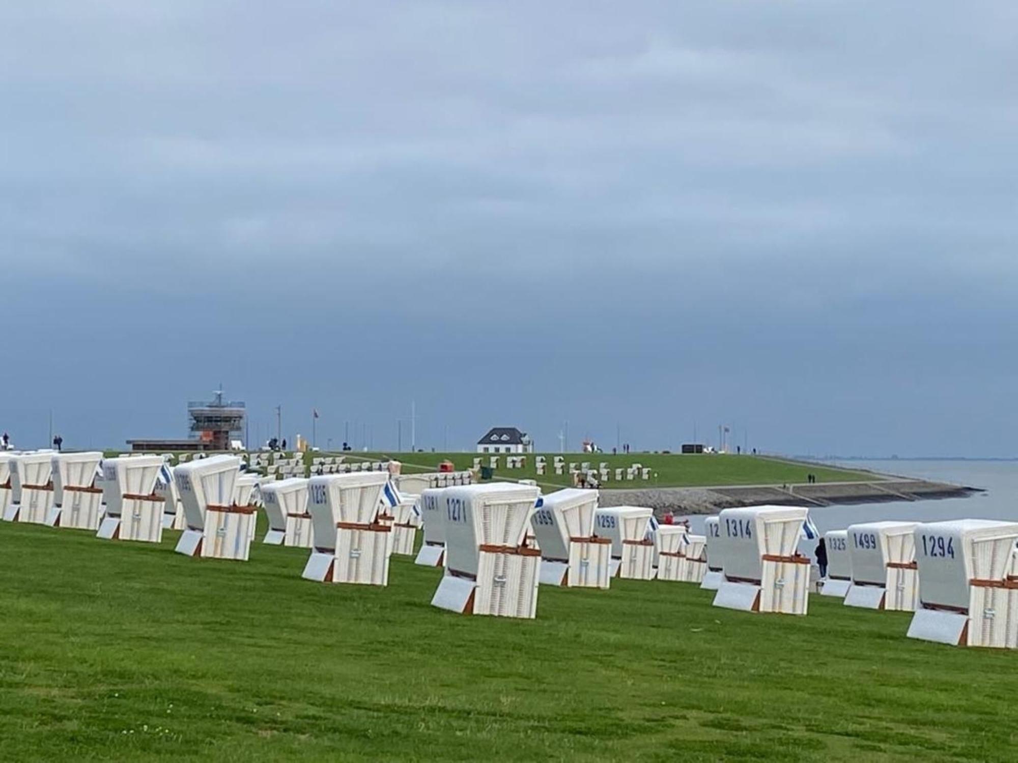 Strandkorb Büsum Exterior foto